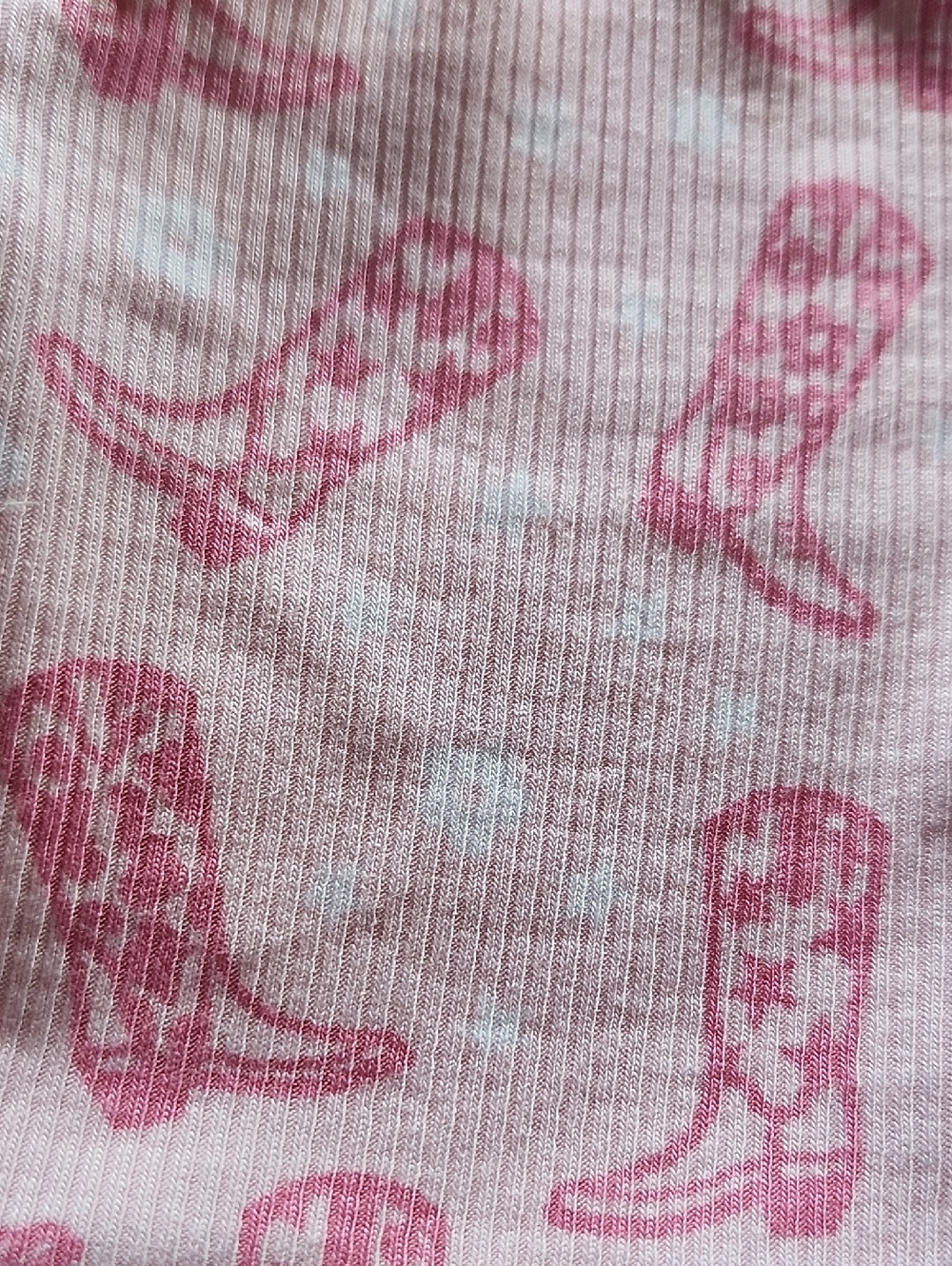 StayKation Pink Cowboy Boot Bamboo Rib Bell Sleeve Robe Small/Medium NWT!! - Picture 2 of 5